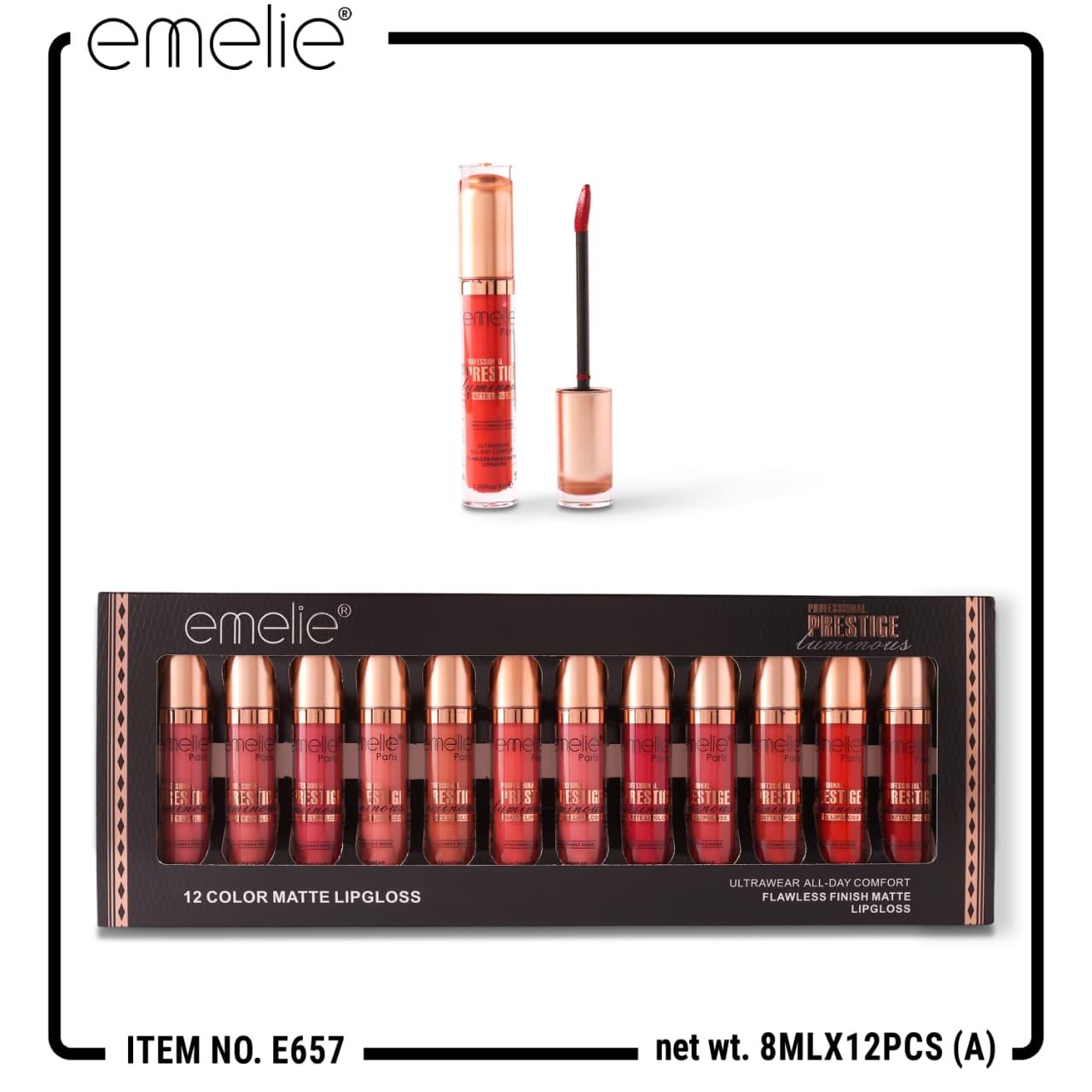 Emelia Paris Flawless Finish Matte LipGloss