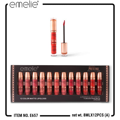 Emelia Paris Flawless Finish Matte LipGloss