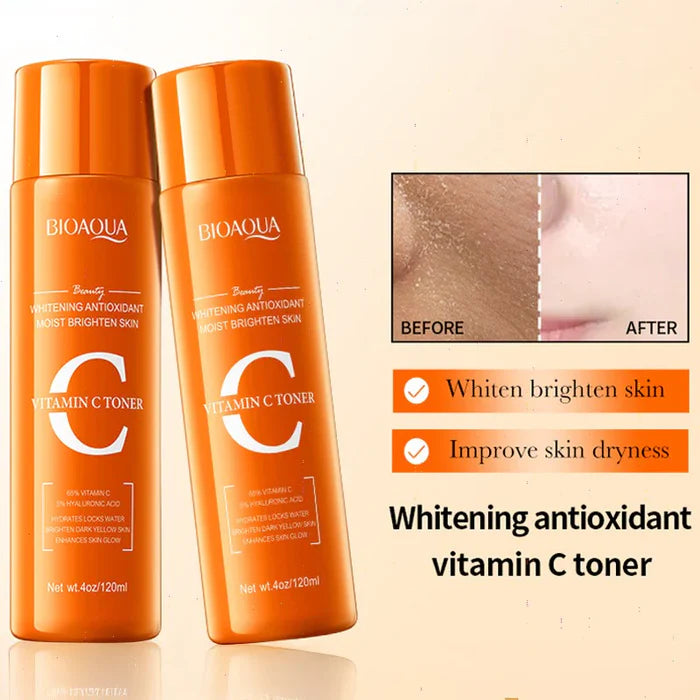 Bioaqua Vitamin C Whitening Antioxidant Moist Brighten Face Toner