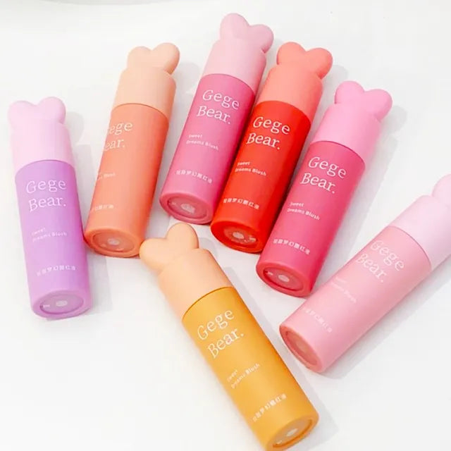 Gege Bear Heart Sweet Dream Liquid Blush  6 Pcs Set
