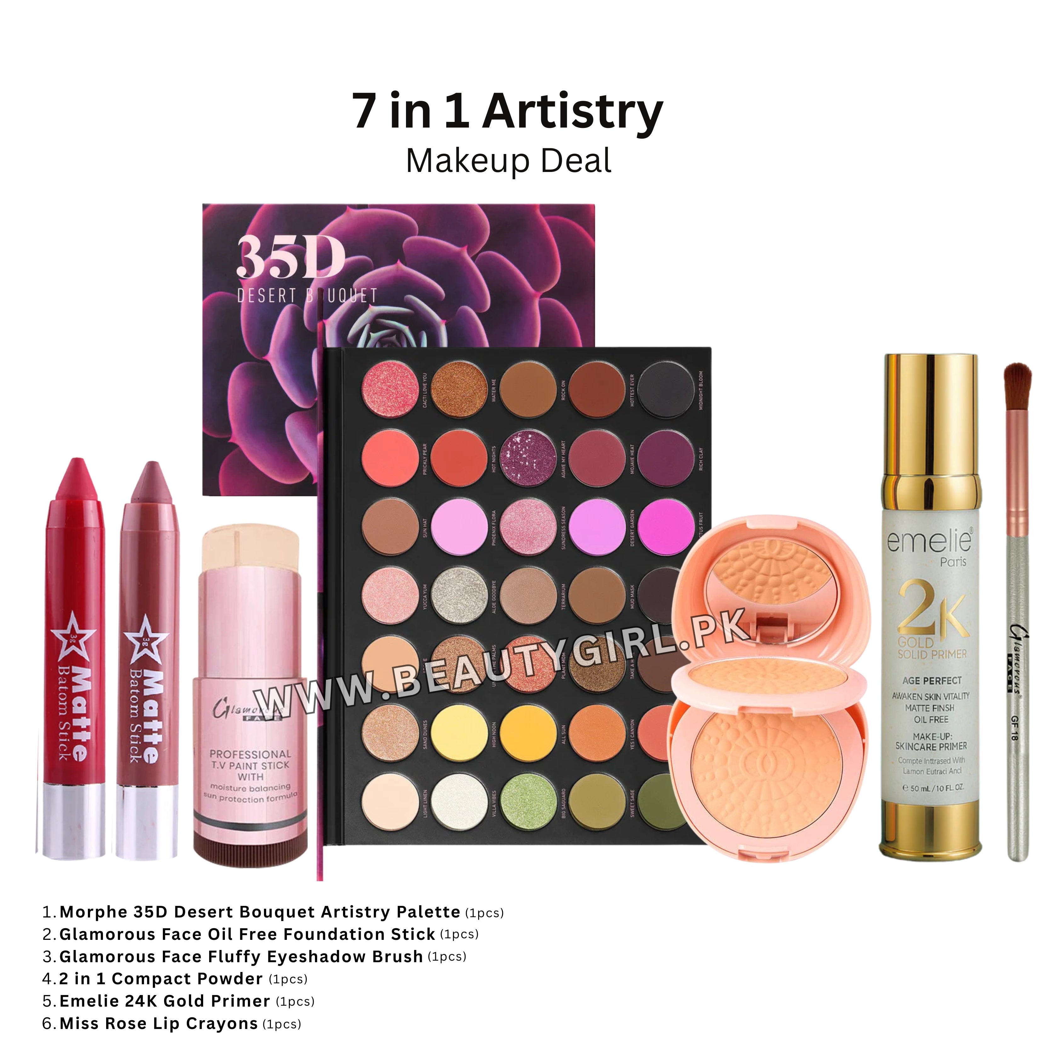 7 in 1 Artistry Makeup Deal