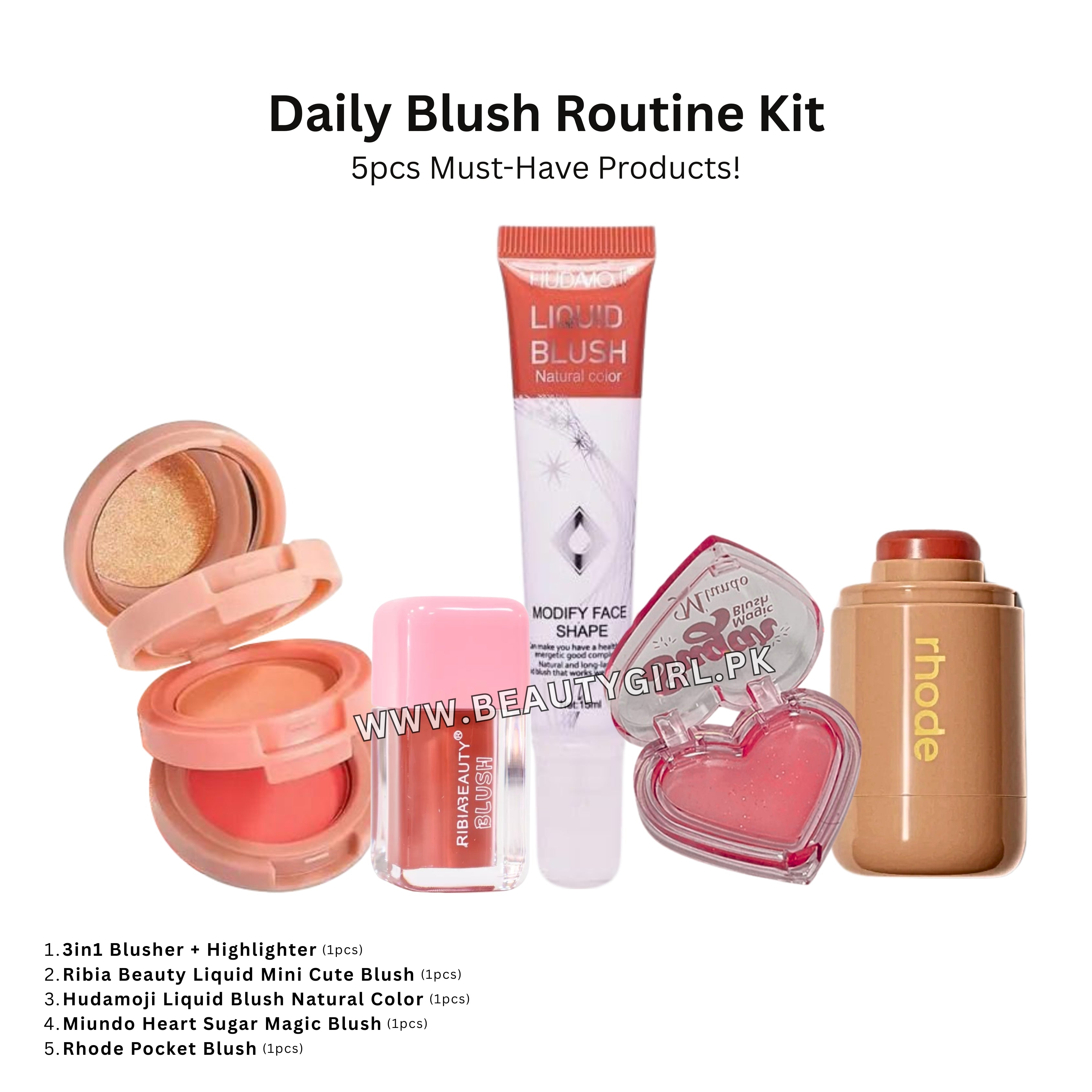 Daily Blush Routine Kit