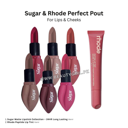 Sugar Matte Lipstick Collection – 24HR Long Lasting