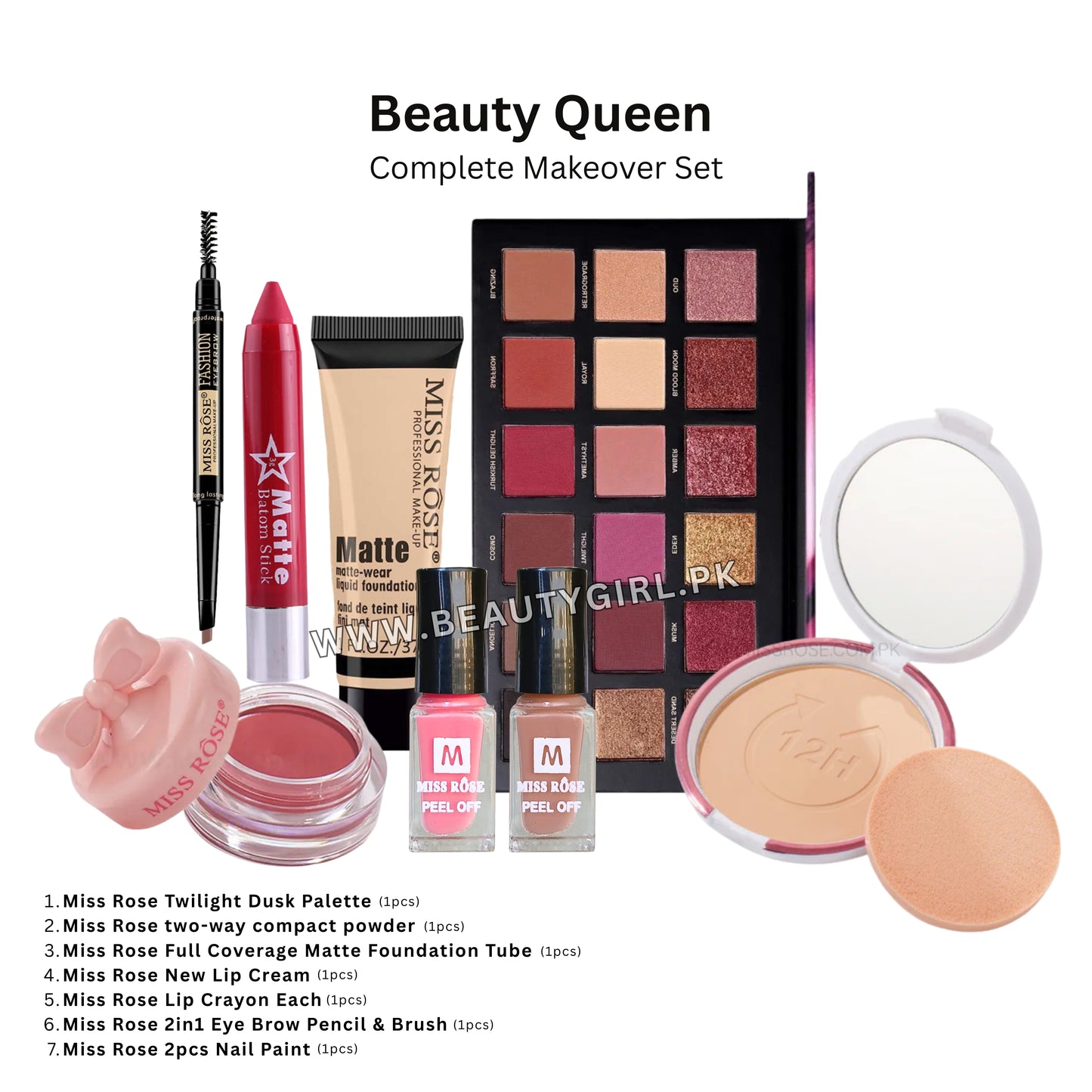 Beauty Queen Complete Makeover Set