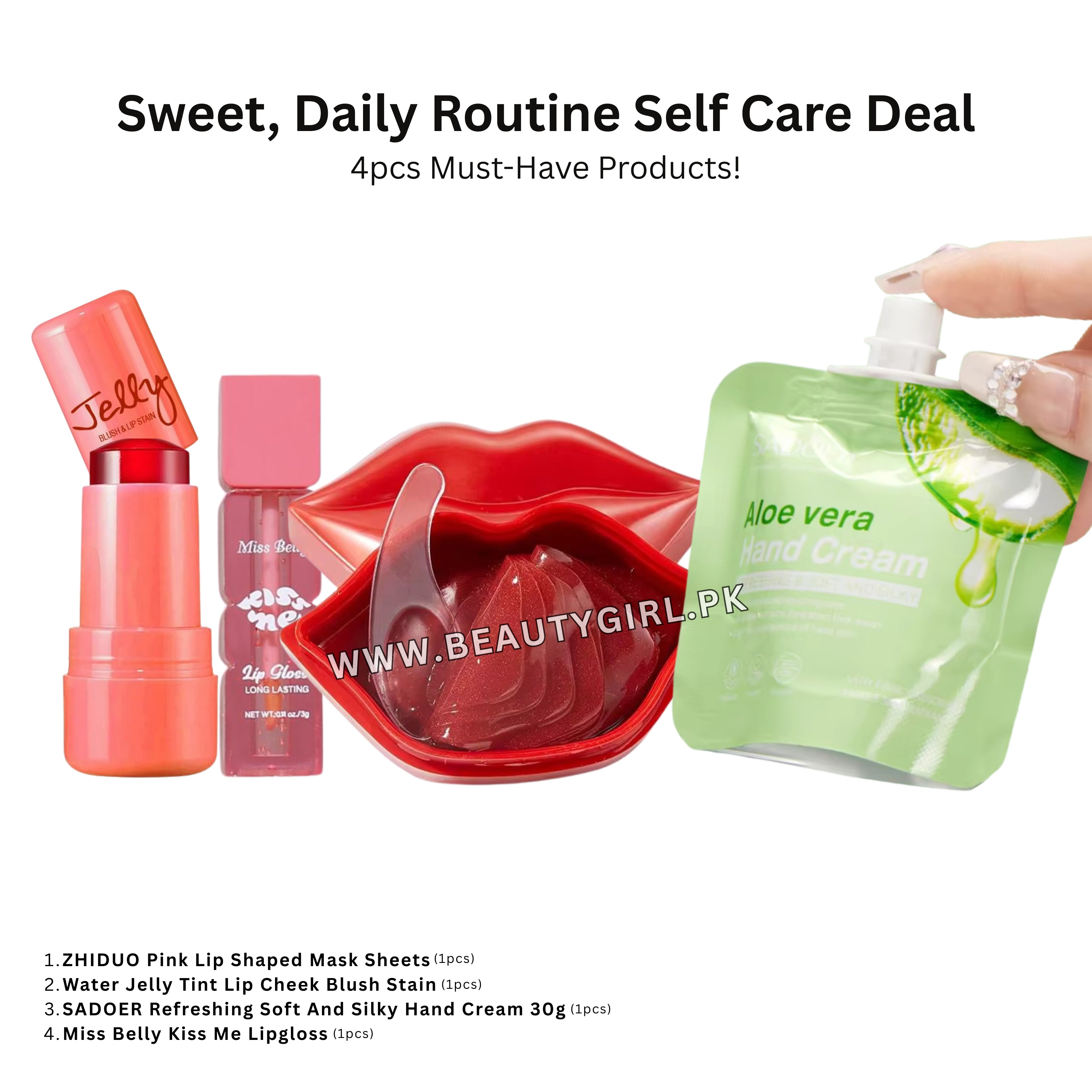 Sweet, Daily Routine Self Care Deal