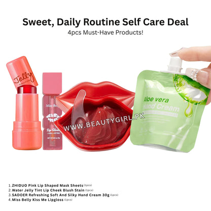 Sweet, Daily Routine Self Care Deal
