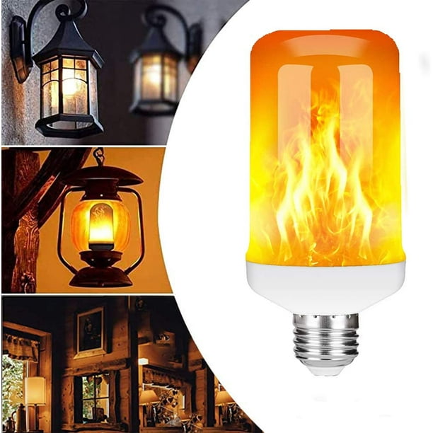 LED Flame Lamp Bulb Fire Light