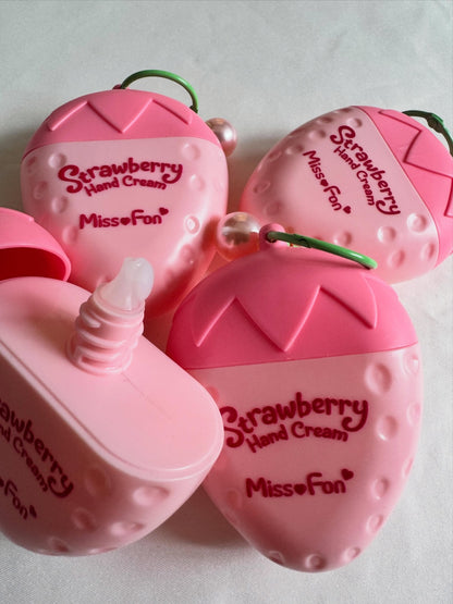 Miss Fon Strawberry-Shaped Moisturizing Hand Cream