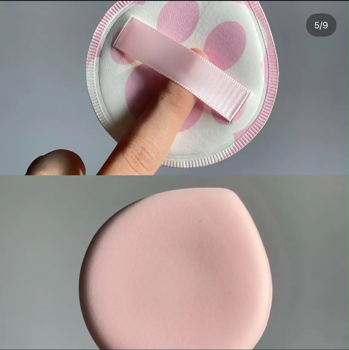 Kiss Lovely Cat Paw Powder Puff Pack of 2