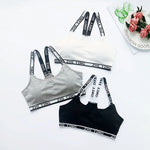 Zhi Ying Sports Padded Teenage Bra Removable Pad Free Size Adjustable From 28to34
