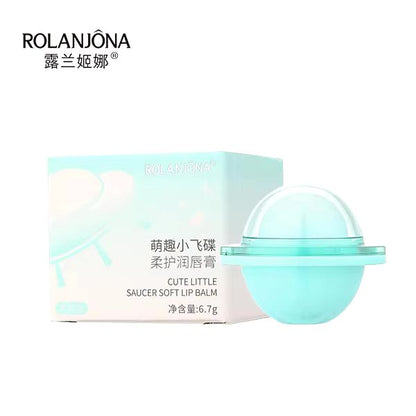 ROLANJÔNA cute little saucer soft lipbalm 4pcs Set