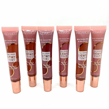 Hudamoji Coconut Milk And Aloe Extract All Over Dewy Tint 6Pcs Set