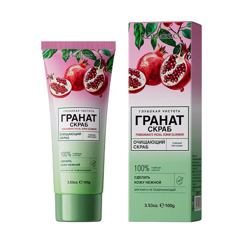 KORMESIC Face Wash Non-Irritating &amp; Hypoallergenic Remove Dirt Acne Oil Makeup Face Scrub Cleanser