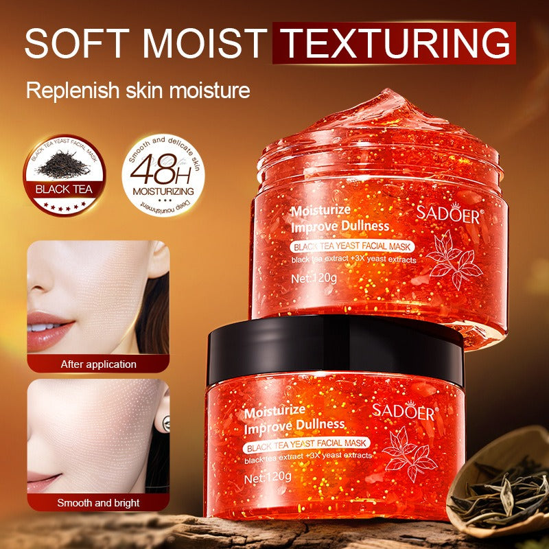 Sadoer Black Tea Yeast Facial Mask 120g