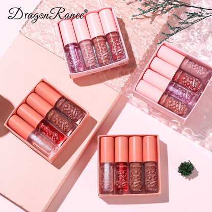 Dragon Ranee 4 Pcs Shine Lipgloss Set