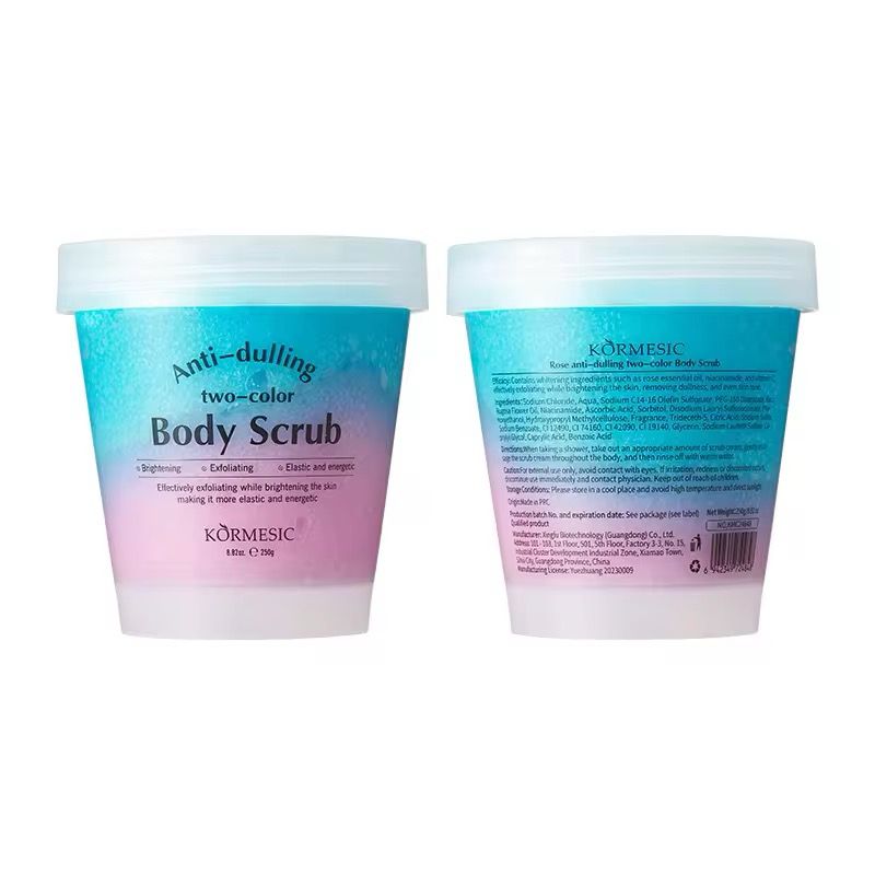 Kormesic Two-Color Body Scrub 250g