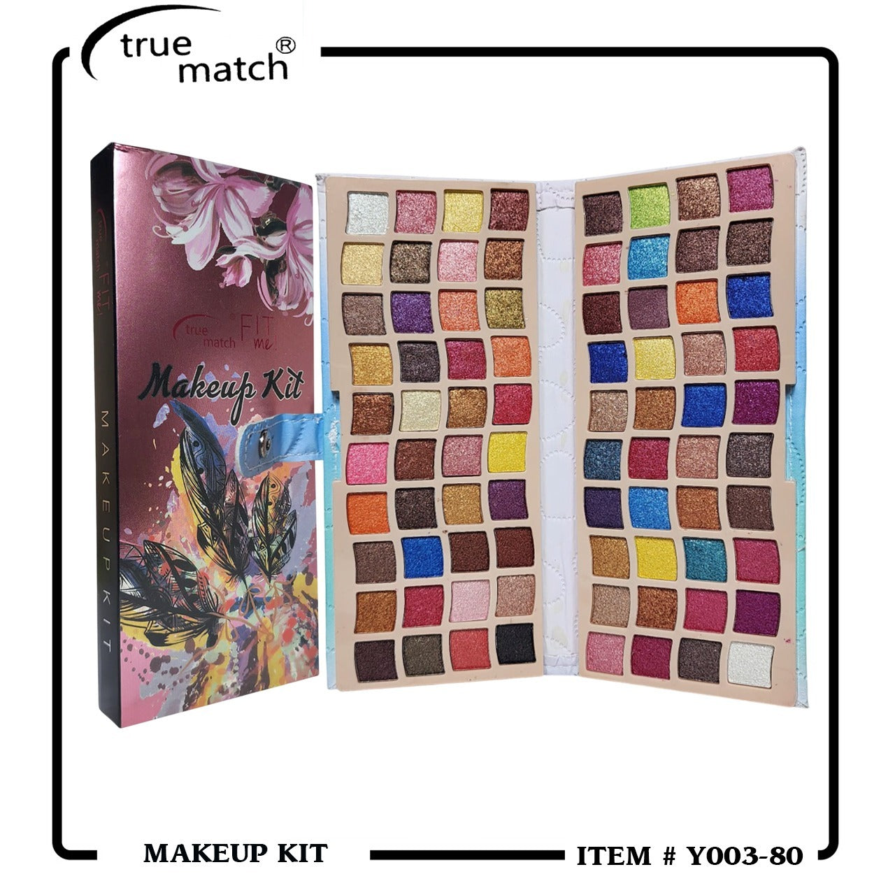 True Match 80 Color Eyeshadow Palette