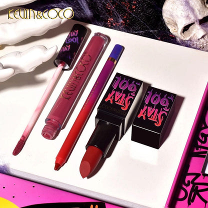 Kevin & Coco Lip Gloss & Lip Pencil Set