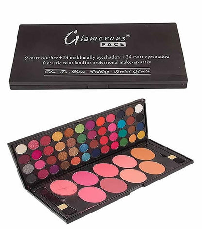 Glamorous Face 24+24+9 Matte, Makhmally Eyeshadow Palette