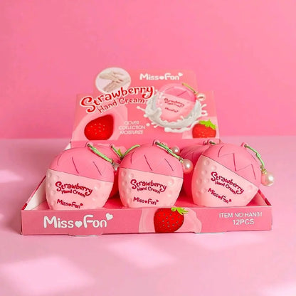 Miss Fon Strawberry-Shaped Moisturizing Hand Cream