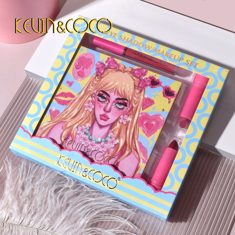 Kevin & Coco 26-Color Barbie Makeup Kit