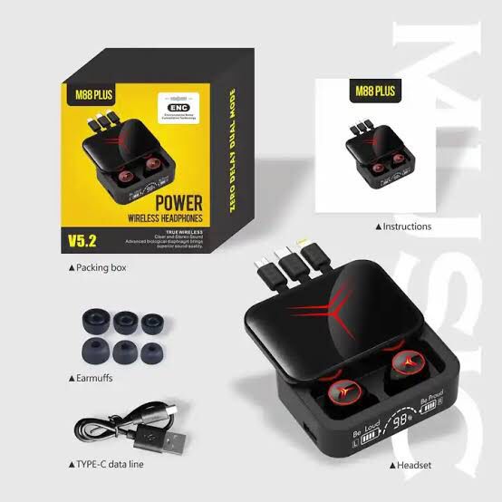 M88 PLUS Wireless Gaming Earbuds