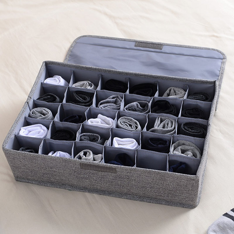 24 Pocket Socks Organizer Box