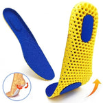 Blue Yellow Insole Pair