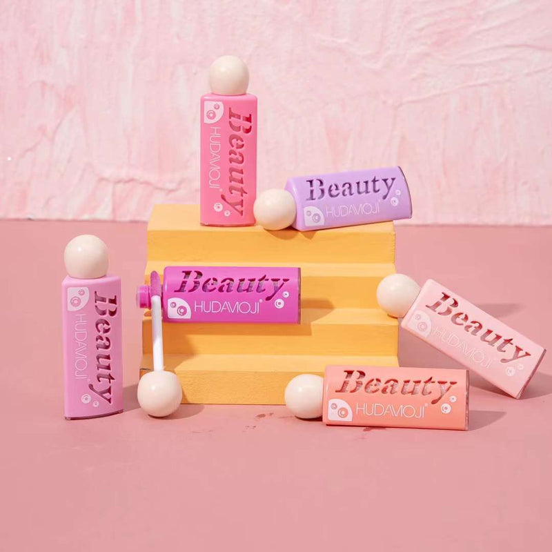 Hudamoji Beauty 6Pcs Lip Gloss Set