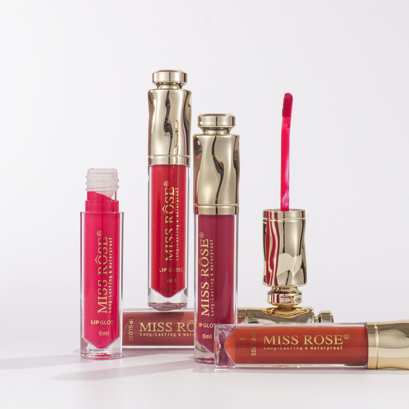 Miss Rose Matte Lip Gloss Pack of 6