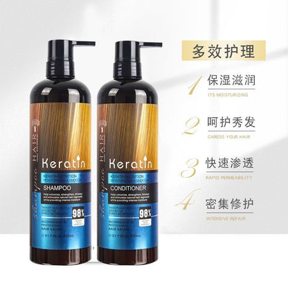 Keratin Shampoo Conditioner Hair Mask And Hair Serum 4in1 Deal