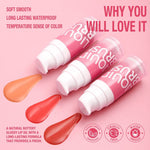 Romantic Rain Natural Beauty Cheeks Liquid Blush Pack Of 4pcs