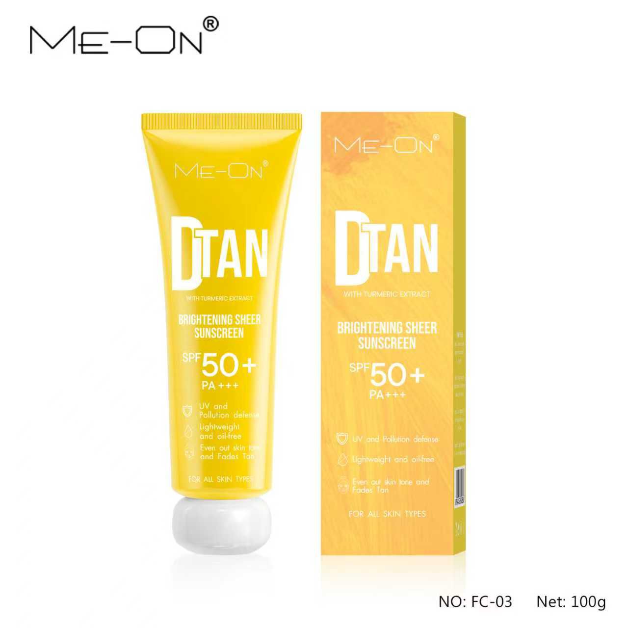 ME-ON Glow + Protection Brightening Sheer Sunscreen SPF 50+ PA+++