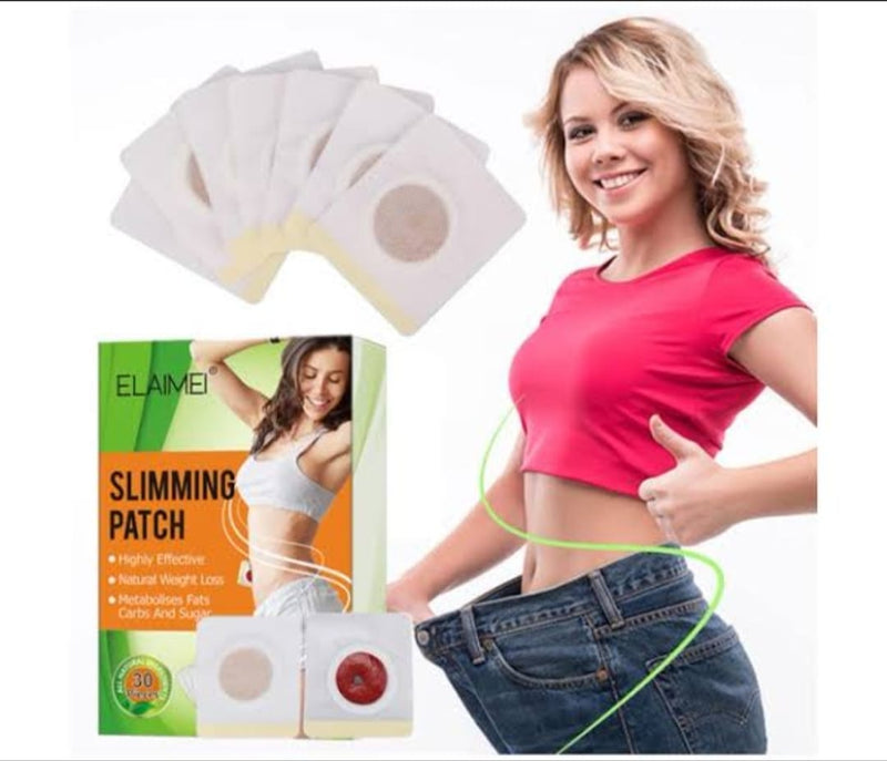 ELAIMEI Slimming Patch 30Pcs Breathable Herbal Slim Belly Patch