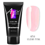 Acryl Gel Professional Misscheering Poly Nail Gel Color 07 Clear Pink