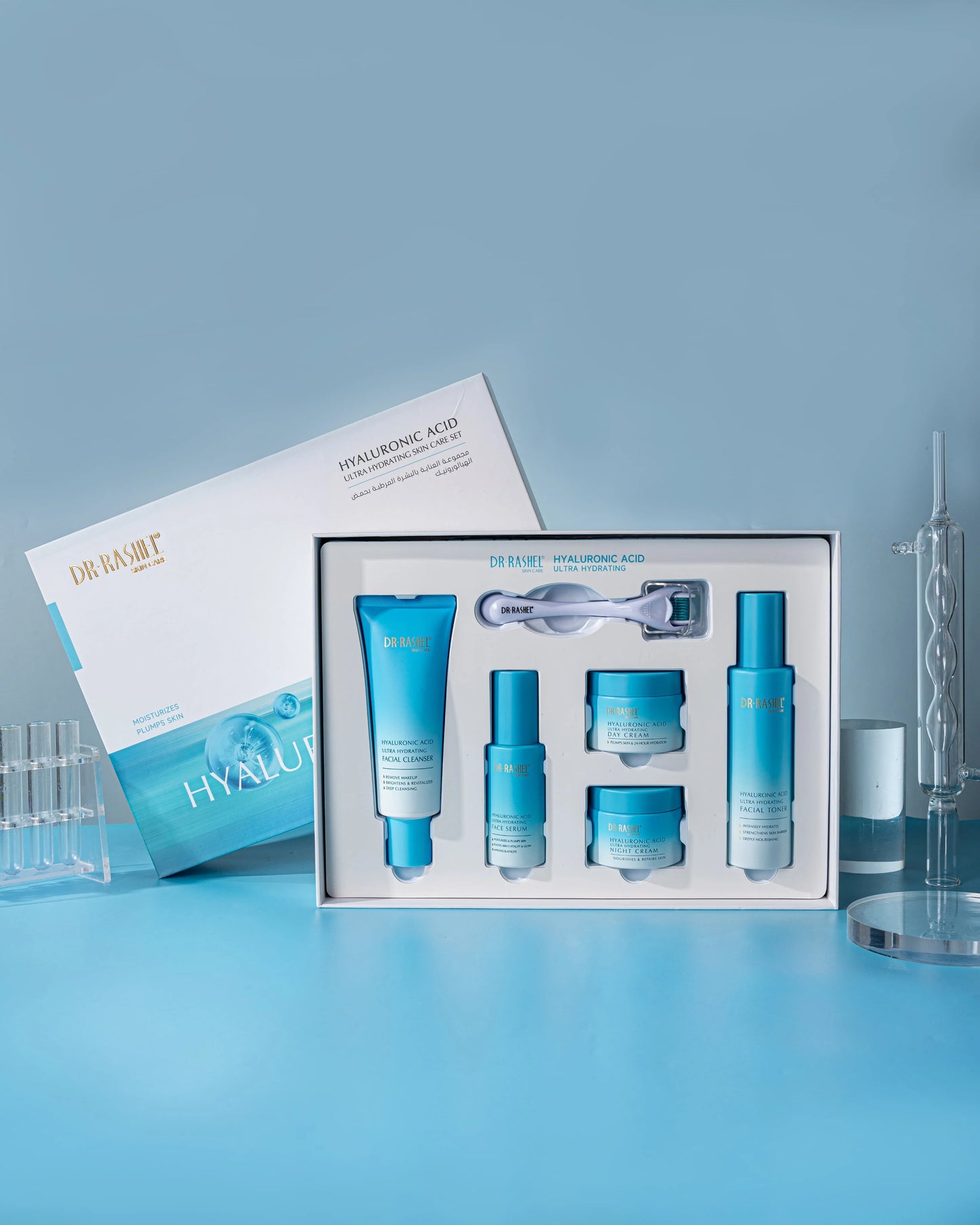 Dr Rashel Hyaluronic Acid Ultra Hydrating Skin Care Set 6 Pcs Set