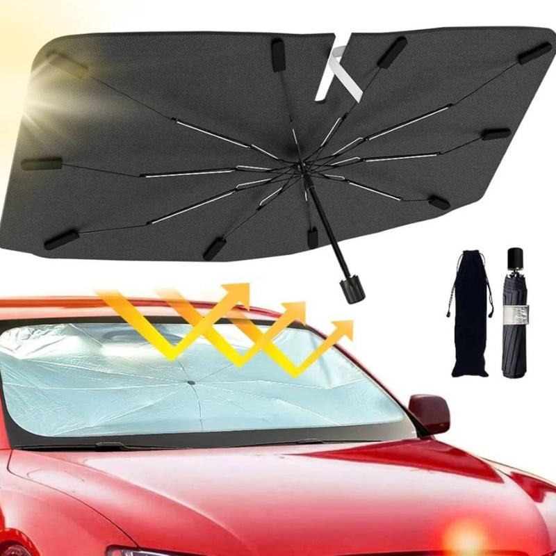 Car Front Windshield Sun Shade Foldable Heat Insulation Parasol Auto Front Cover UV Block