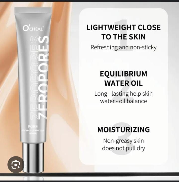 0'CHEAL Invisible Pore Soft Focus Makeup Primer