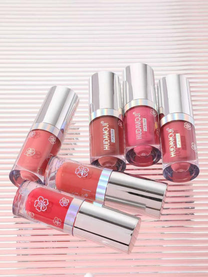 Hudamoji 6pcs Shine Lip Gloss Set