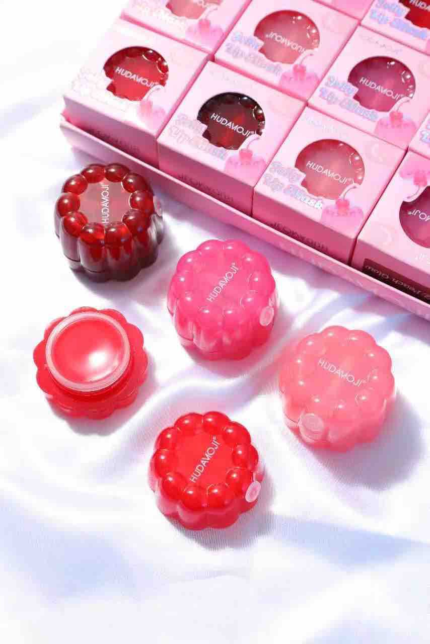 Hudamoji Jelly Lip Mask 4pcs Set