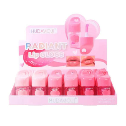 Hudamoji Radiant Pink Lip Gloss