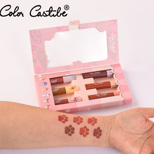 COLOR CASTLE Velvet Lip Gloss 6in1 Pack