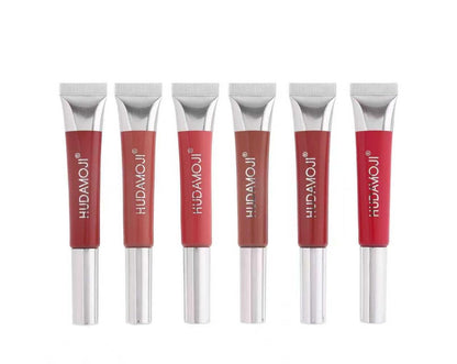 Hudamoji Premium Lip Gloss 6 Pcs Set