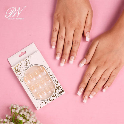BN French Style Artificial Nail Pack of 3