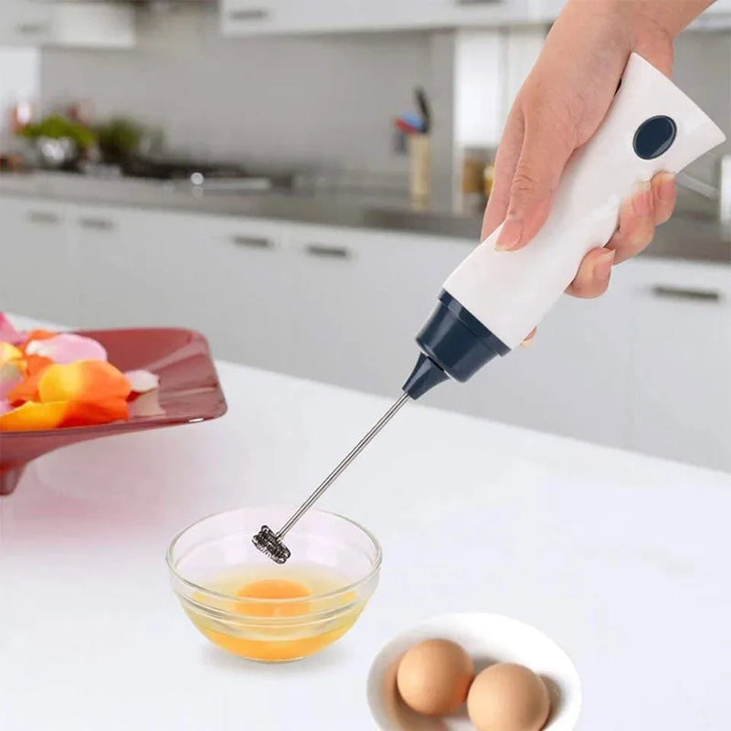 Rechargeable Electric Coffee Beater And Milk Frothier