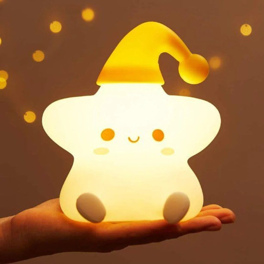 Little Star Silicone Night Lamp