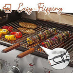 Portable BBQ Grill Basket Stick