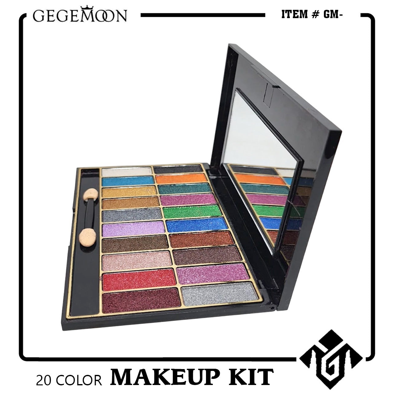 Gegemoon 20 Color Brighten Up Your Eyes Shades Eyeshadow Palette