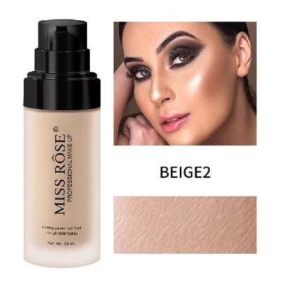 Miss Rose Strong Cover Oil Free Foundation