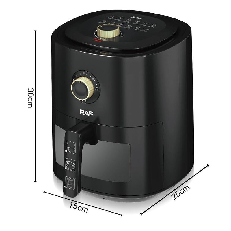 RAF Air Fryer Without Oil 1500 Watt 6.0 Liters